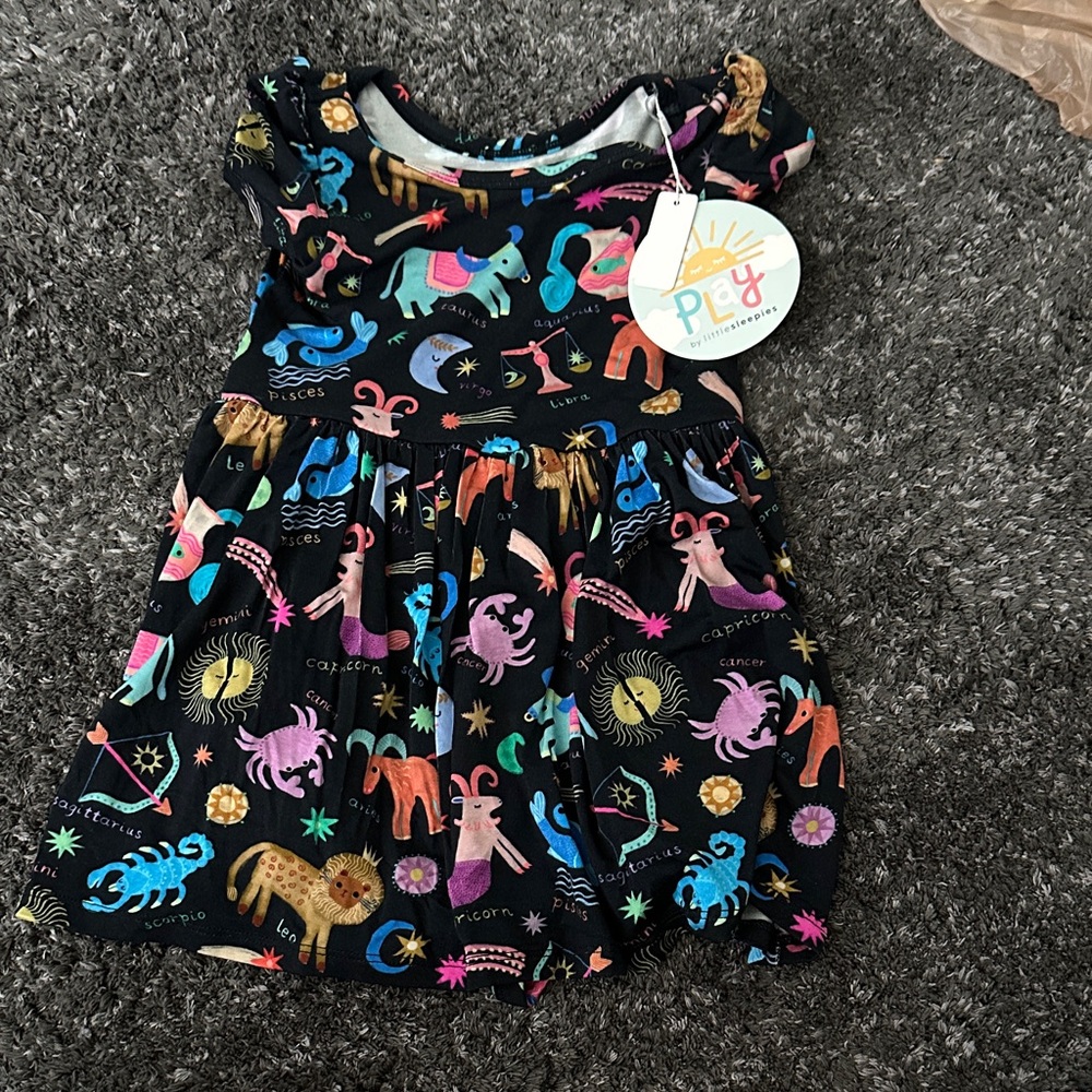 Little Sleepies bodysuit Dress 18-24 months
